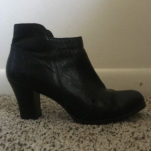 Black Born High Heeled Booties